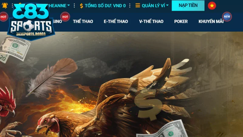 Hướng dẫn nạp tiền 383sports đúng cách, nhanh gọn trong tích tắc